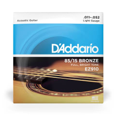 SET CUERDAS GUITARRA ELECTROACUSTICA 011-052 DADDARIO EZ910