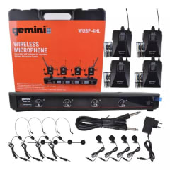 SET 4 MIC. INAL.UHF CINTILLO/LAVALIER WUBP-4HL