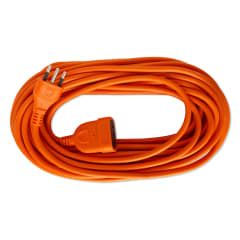 EXTENSION ELEC. 10 MTS. NARANJA MACROTEL