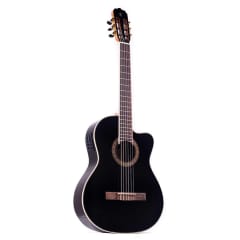 GUITARRA E/ACUSTICA TAGIMA WALNUT NEGRA WS-12 EQ D/BK