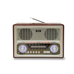 RADIO RETRO RECARGABLE BT/USB/FM MLAB