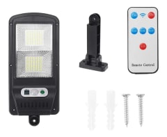 FOCO SOLAR EXTERIOR LUZ LED C/SENSOR 6000848