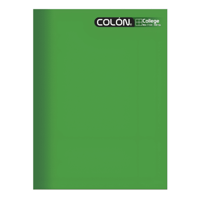 Cuad College Colon Liso 100h 7mm 306095