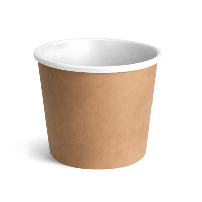Pote carton imper Blanco 8z 240cc 25u 23223041