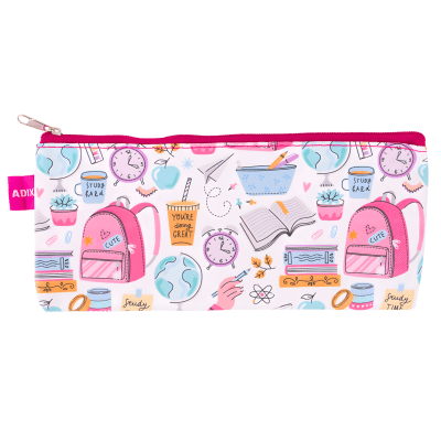 Estuche Adix Tela 22x11cm Femenino A5031871