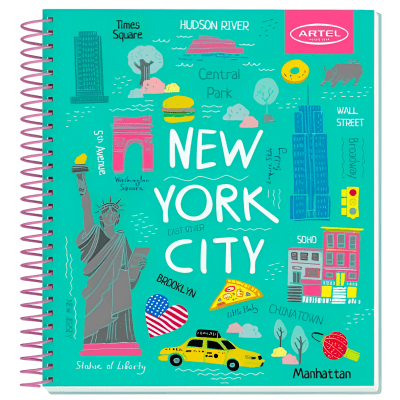 Cuad Book Artel Urban 7mm 120H 201229601