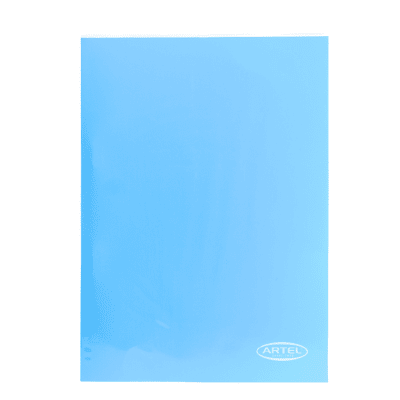 carpeta artel oficio c/gusano celeste 294002761