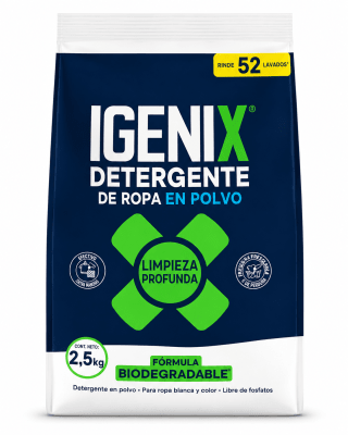 Detergente en Polvo Igenix 2,5Kg 11707261