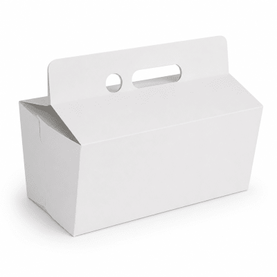 Caja Cartulina POLLO con Asa 23x11x8cm 50u1