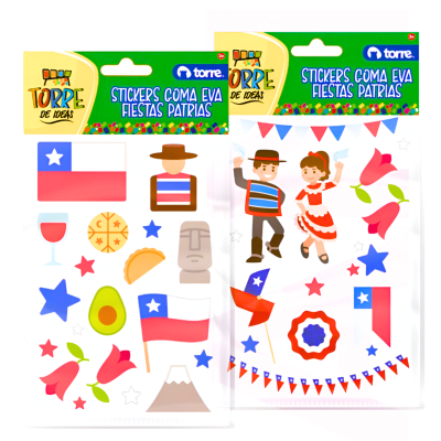 Bl. Set goma eva Torre Fiestas Patrias 319251