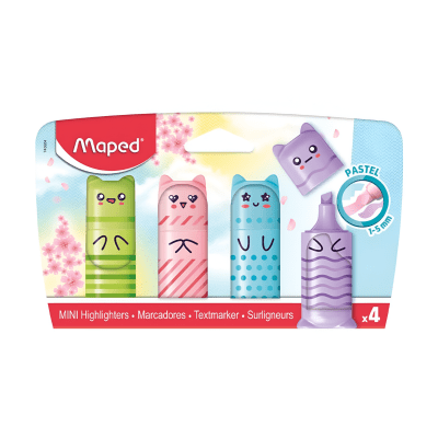 Bl. Destacador Maped Pastel Pocket 4U 503207471