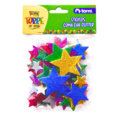 Bl. Set goma eva Torre Glitters 304811