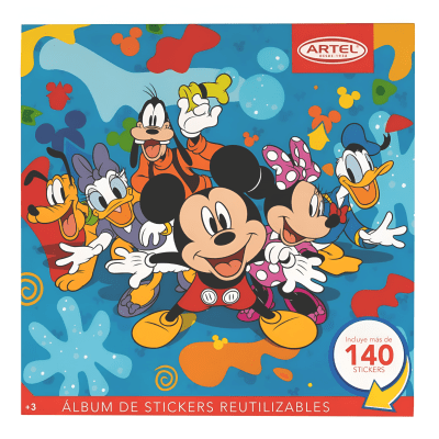 Block Artel Stickers Mickey Jr. 8h 140u 204703041