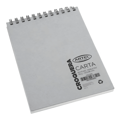 Croquera Artel carta doble faz 118G 50H 100103831