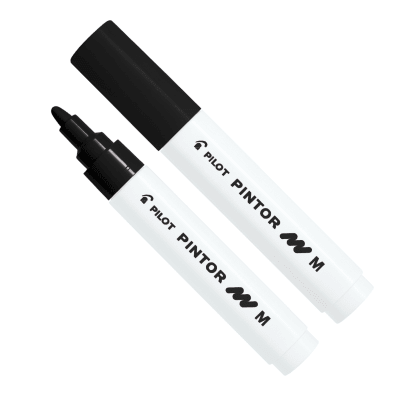 Marcador Pintor Acril 1.4 Negro SWPTMB1