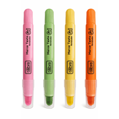 Destacador Tilibra GEL PASTEL 25DP 3380281