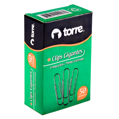 clips torre metal 50mm 50u 117181
