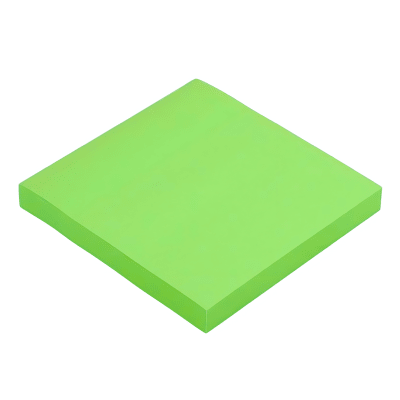 Block Adhe Kores 76x76mm 100h Verde1