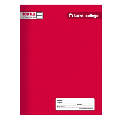 Cuad College Torre Liso Composicion 100h 262431