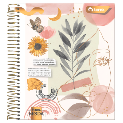 Cuad Book Torre Moda 120h 5mm 301871