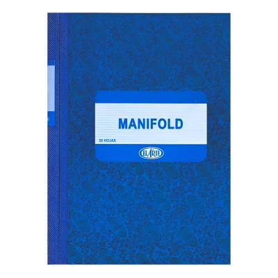 Libro Manifold Elarte Triplicado Autocop 50h1