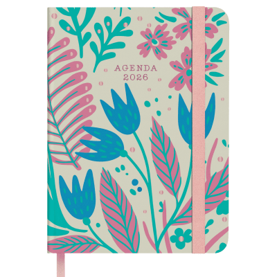 Agenda Artel 26 DxP A5 80g Elas. Tulipanes 201222131