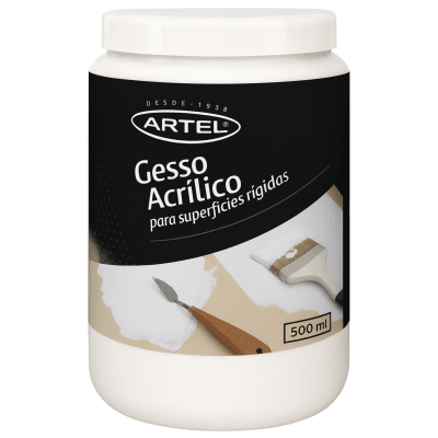 Liq. Gesso Imprimante Acrilico Artel 500ml1
