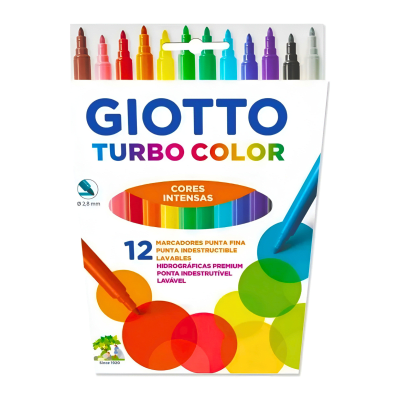Marcador Giotto Turbo Color 12 Col1