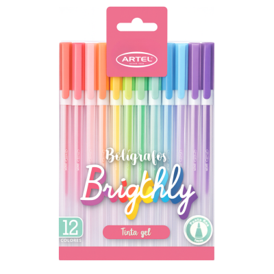 Bl. Lapiz Artel Gel brigthly 1.0 12col 207000081