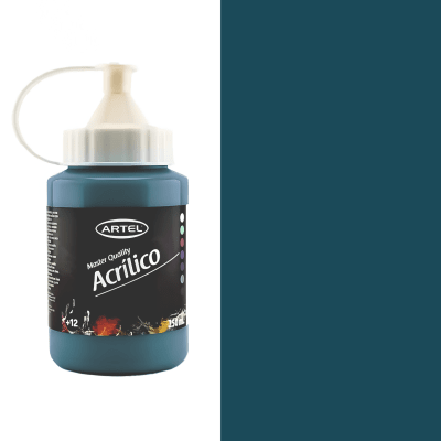 acrilico artel 250ml verde viridiam 5541