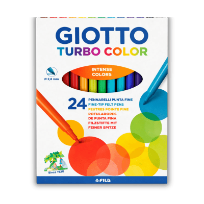 Marcador Giotto Turbo Color 24 Col1