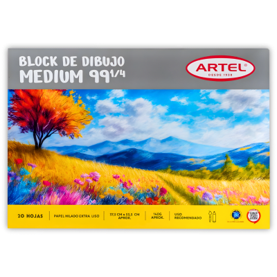 Block Artel Profesional 99 1/4 liso 140g 20h 100100101