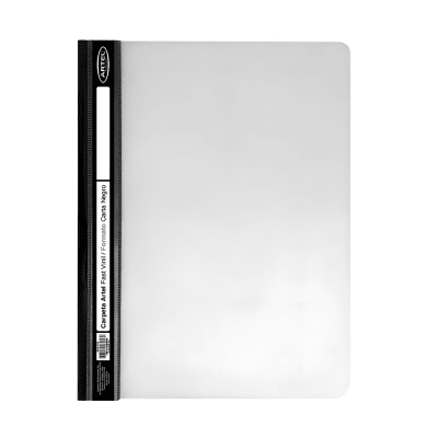 Carpeta Artel Fast vinil carta negro 294001221