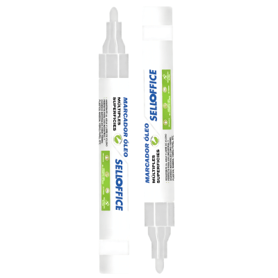 Marcador Selloffice Oleo 2mm Blanco AMPE0000011