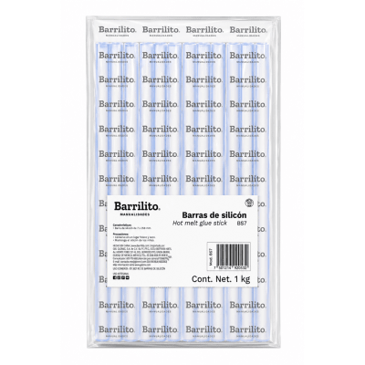 Silicona en Barra Barrilito 1Kg 25CM BS71
