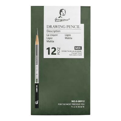 Lapiz Grafito Giorgione Tecnicos 12u G-089121
