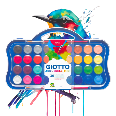 acuarela giotto 23mm 36col F3536001