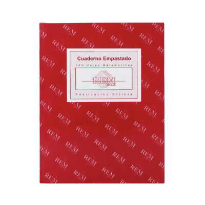 Cuaderno Empastado Rem 200H 7MM1