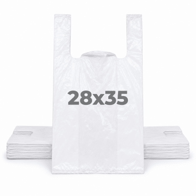Bolsa Camiseta Blanca 28x35cm 100u1
