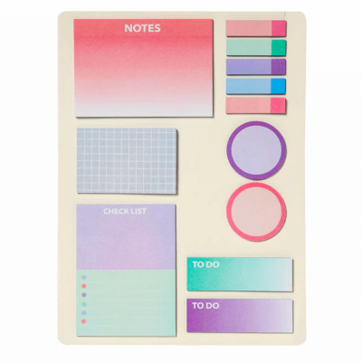 Etiquetas Artel Notas 25xN Pastel 6D 276500301