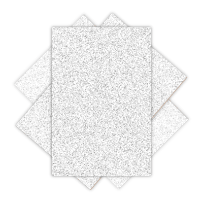 G eva Hand GLIT 20x30cm blanco 10U HG-281