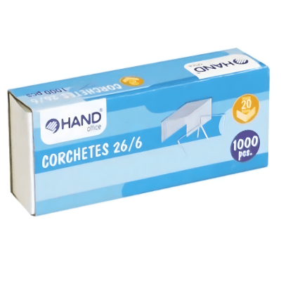 corchetes hand 26/6 1000u 266-1m1