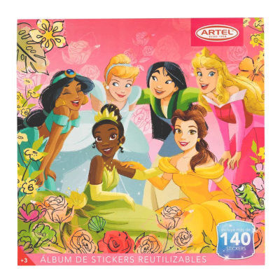 Block Artel Stickers Princesas 8h 140u 204703021