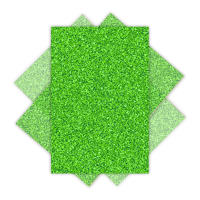 G eva Hand GLIT 20x30cm verde claro 10U HG-161