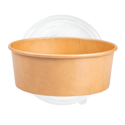 Salad bowls carton imper XL 1300cc 50u CON TAPA1