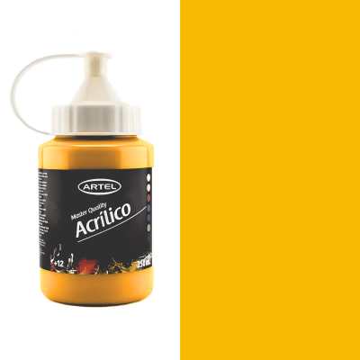 acrilico artel 250ml amarillo cadmio medio 7751