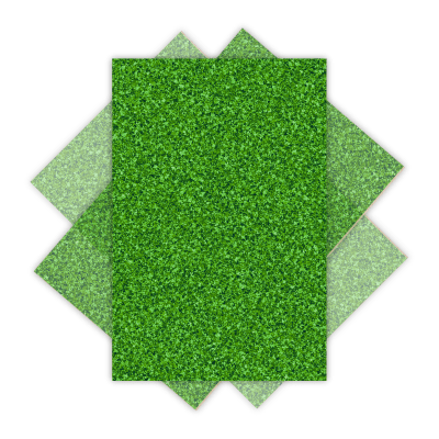 G eva Hand GLIT 20x30cm Verde 10U HG-151