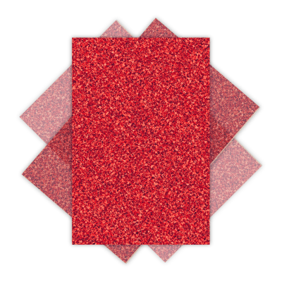 G eva Hand GLIT 20x30cm Rojo 10U HG-131