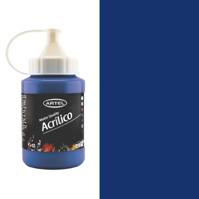 acrilico artel 250ml azul ultramar 4441