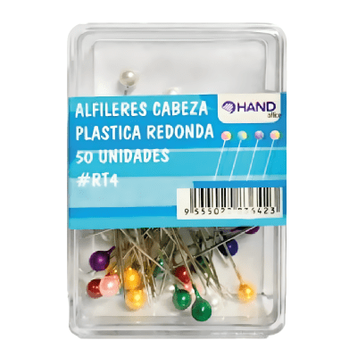 Alfileres Cabeza Hand Color 50 U1